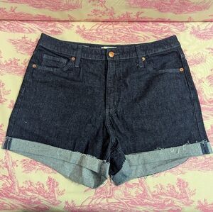 Universal Thread Vintage Midi Dark Denim Shorts